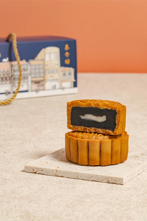 Black Sesame Lotus Paste with Mochi