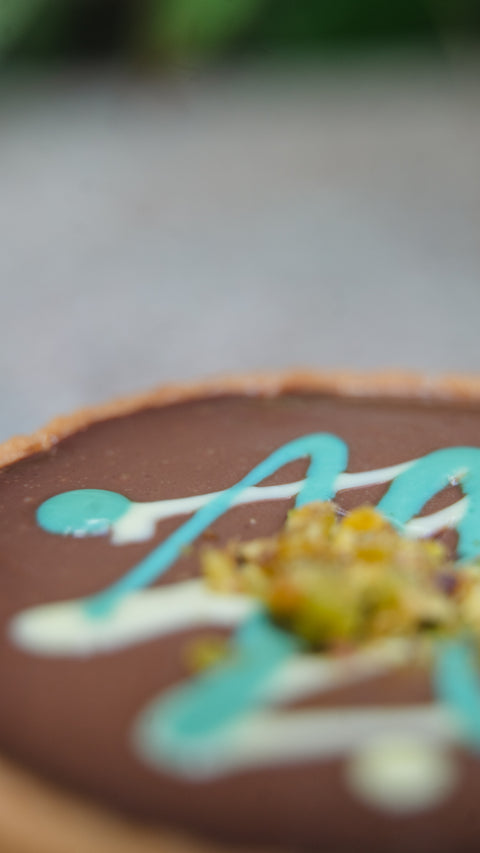 Pistachio Kunafa Tart