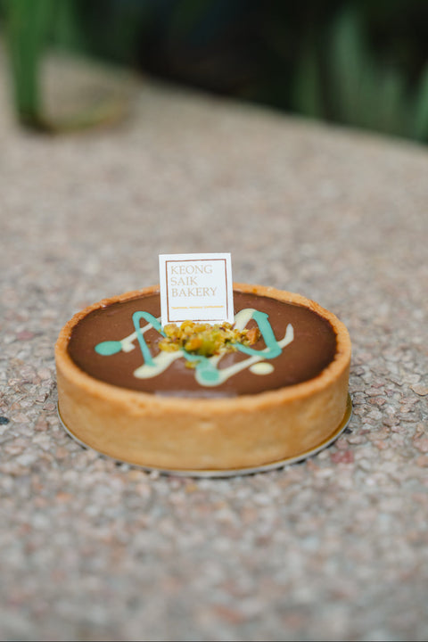 Pistachio Kunafa Tart