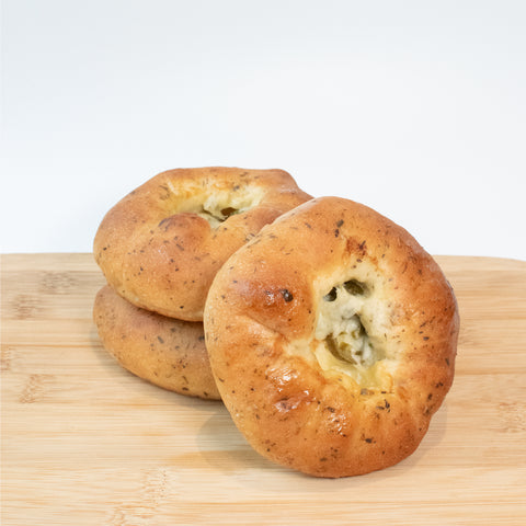 Jalapeño Focaccia with Cheddar (3pcs)