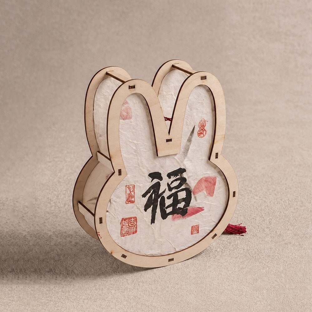 Rabbit-shaped lantern