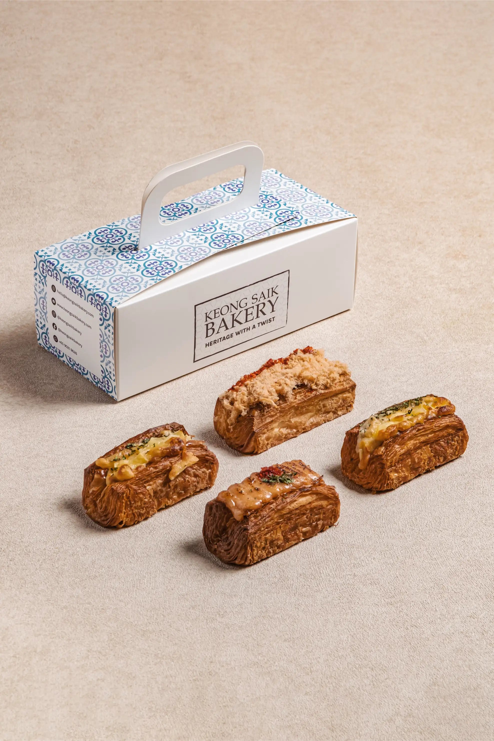 Mini Savoury Clairssant Box — 4 pcs