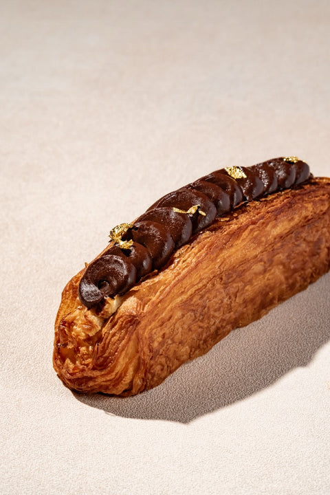 Chocolate Banana Clairssant Keong Saik Bakery