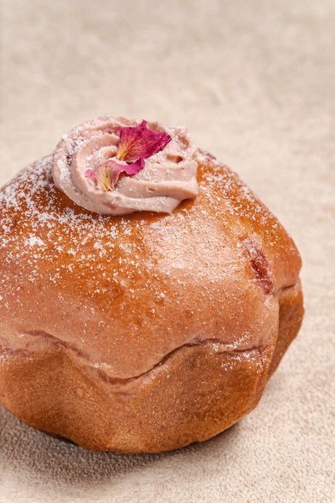 Strawberry & Cream Cheese Bun - Spring Creations