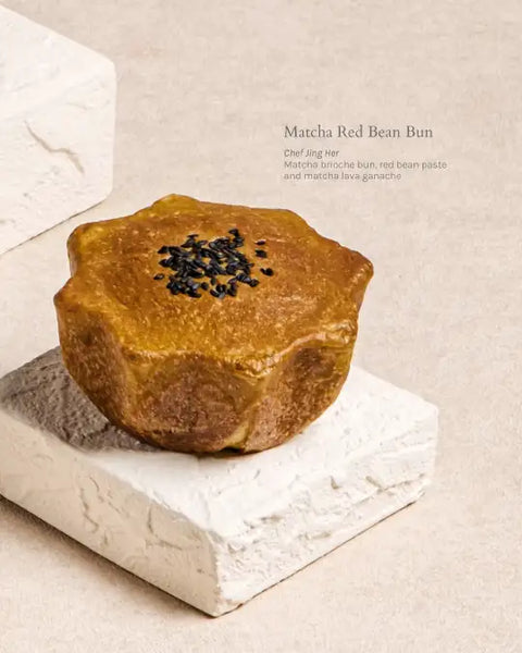 Matcha Red Bean Bun - DEC Special