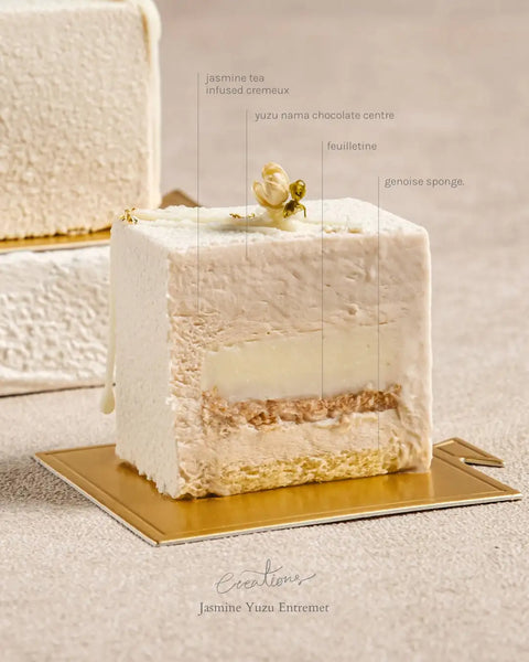 Jasmine Yuzu Entremet - DEC special