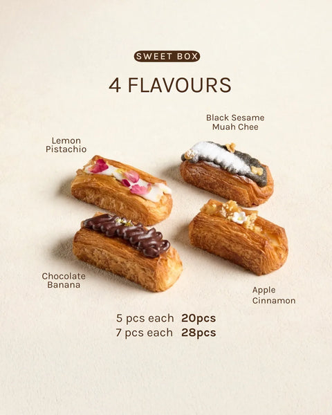 Mini Sweet Clairssants (20 or 28 pcs)